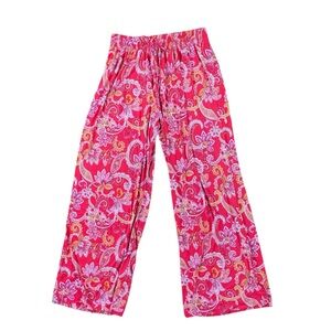 Woman’s Dear Scarlett paisley print lounge pants size M
